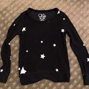 Black And White Star Sweatshirt 